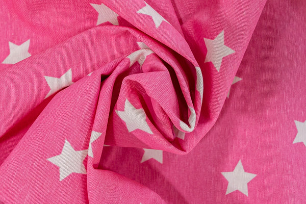 Antimancha Repelente A Líquidos 1.8 Ancho Estrellas Rosadas