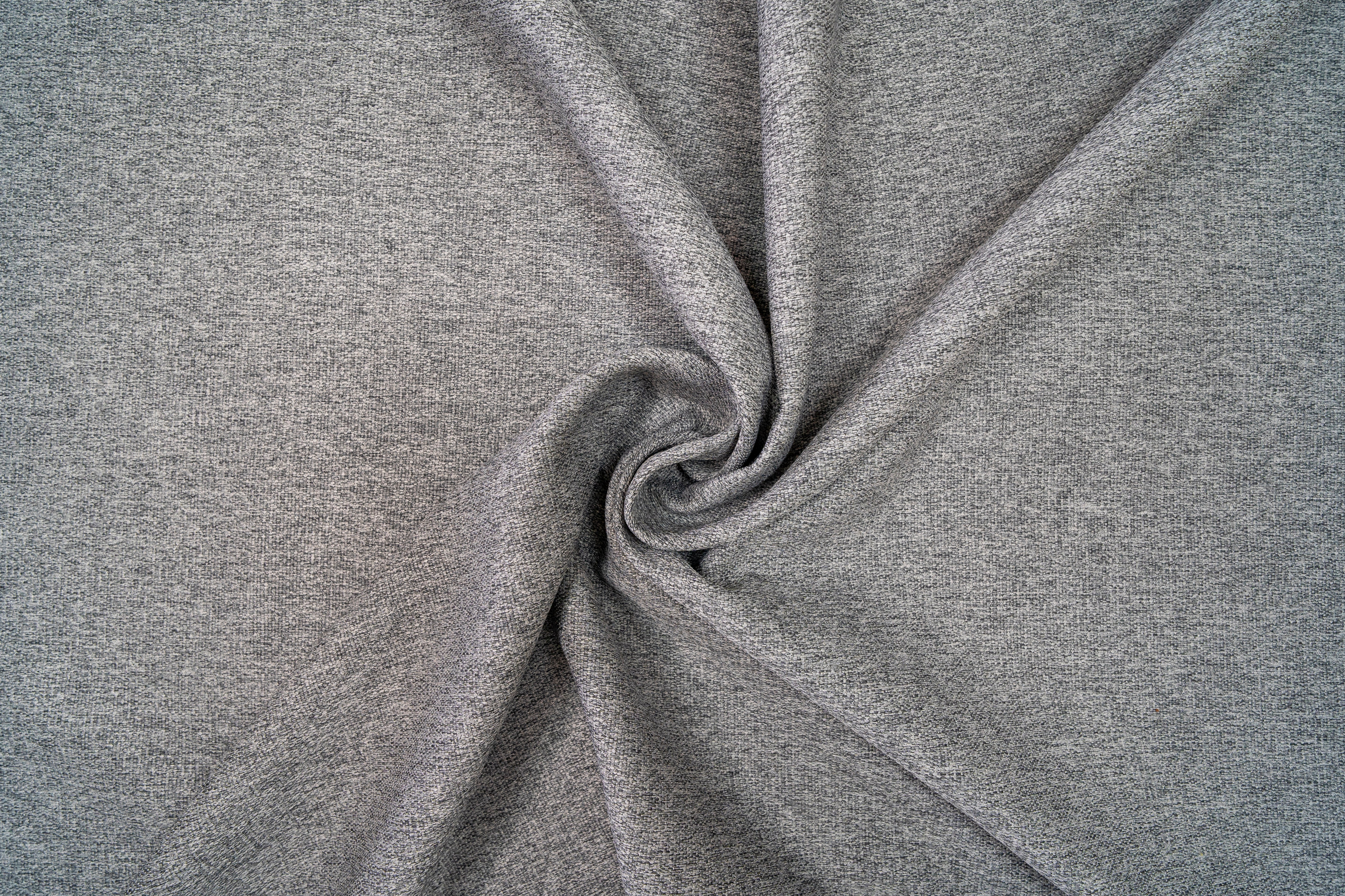 Tela Lino Tapiz Rehue Color Gris - Ancho 1.5m