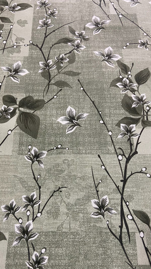 Tela Lona Ikea Floral Antimanchas | Confección de Manteles 30% Dcto.