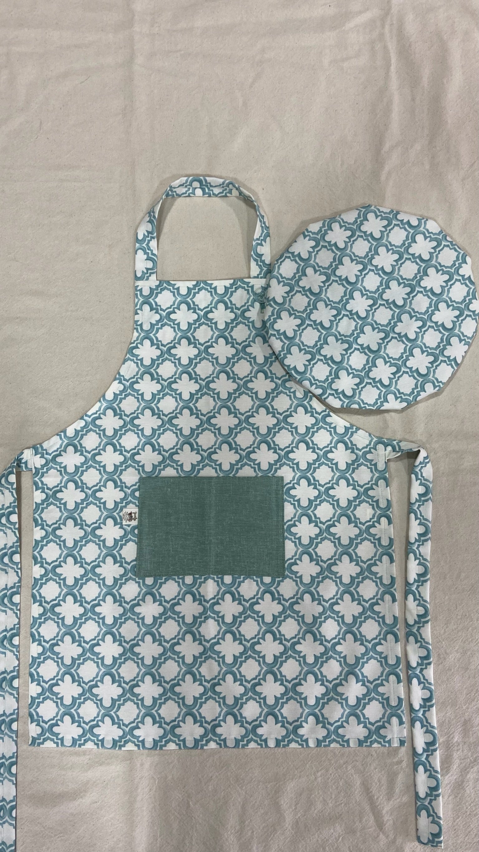 Delantal infantil + gorro de cocina