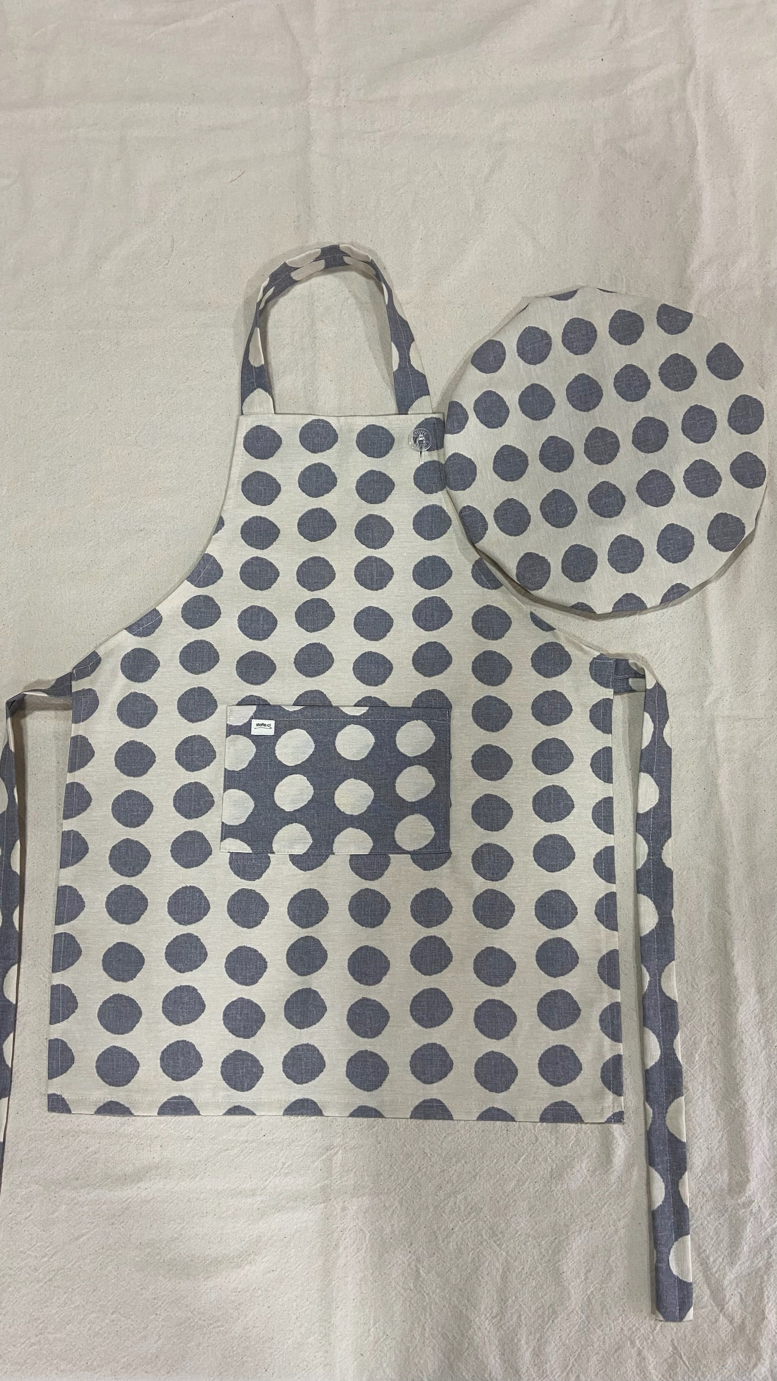 Delantal infantil + gorro de cocina