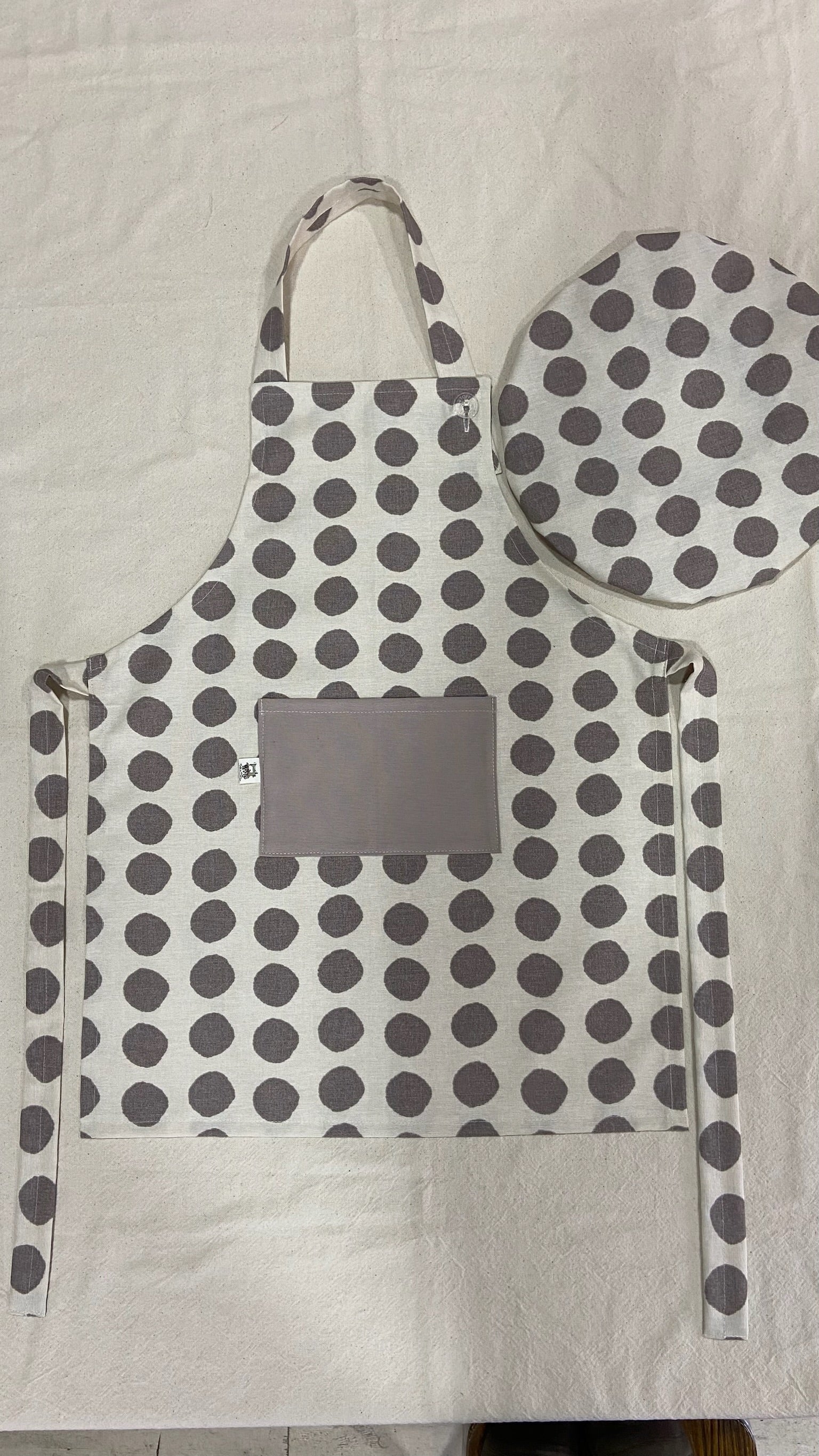 Delantal infantil + gorro de cocina