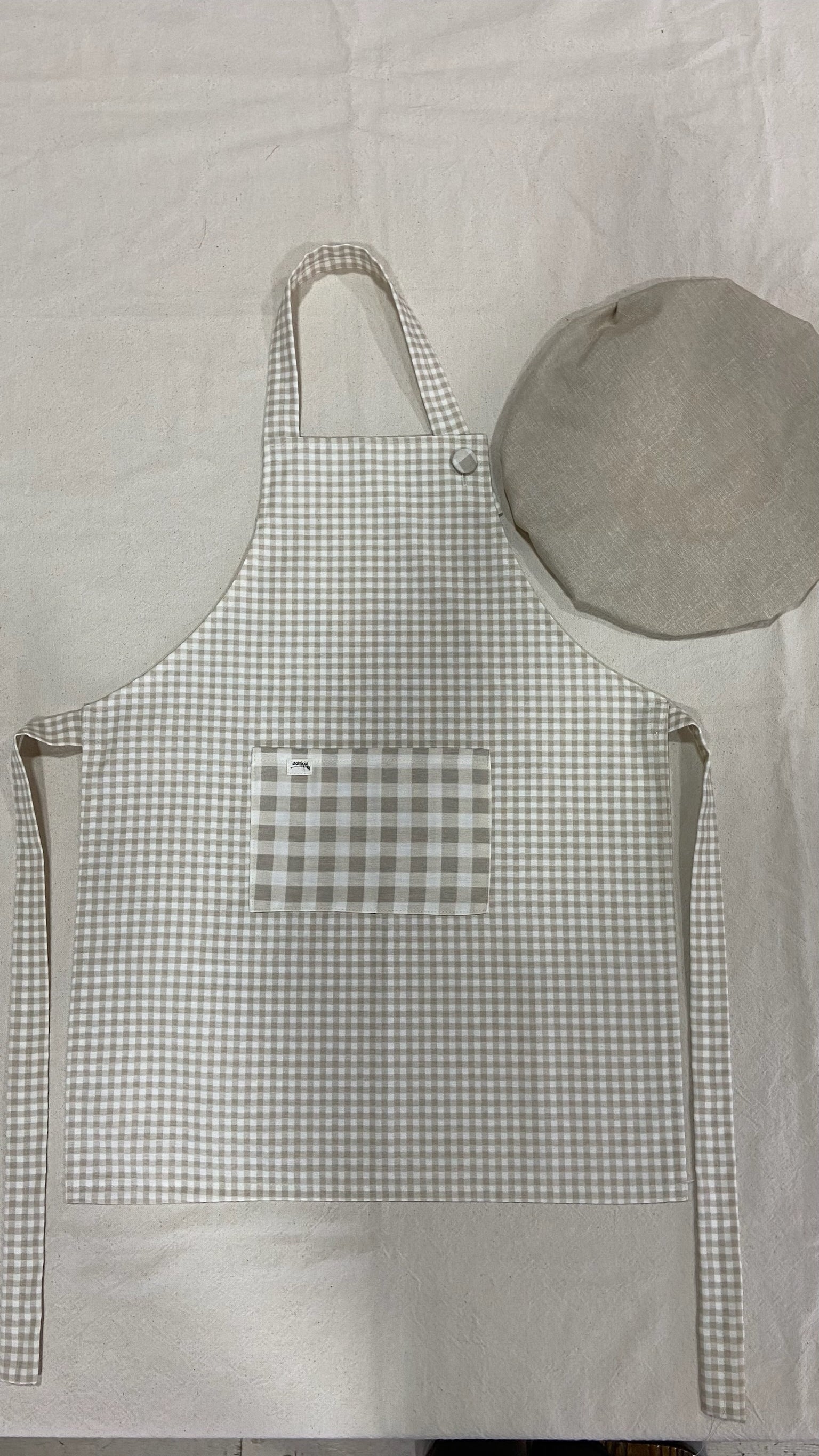 Delantal infantil + gorro de cocina