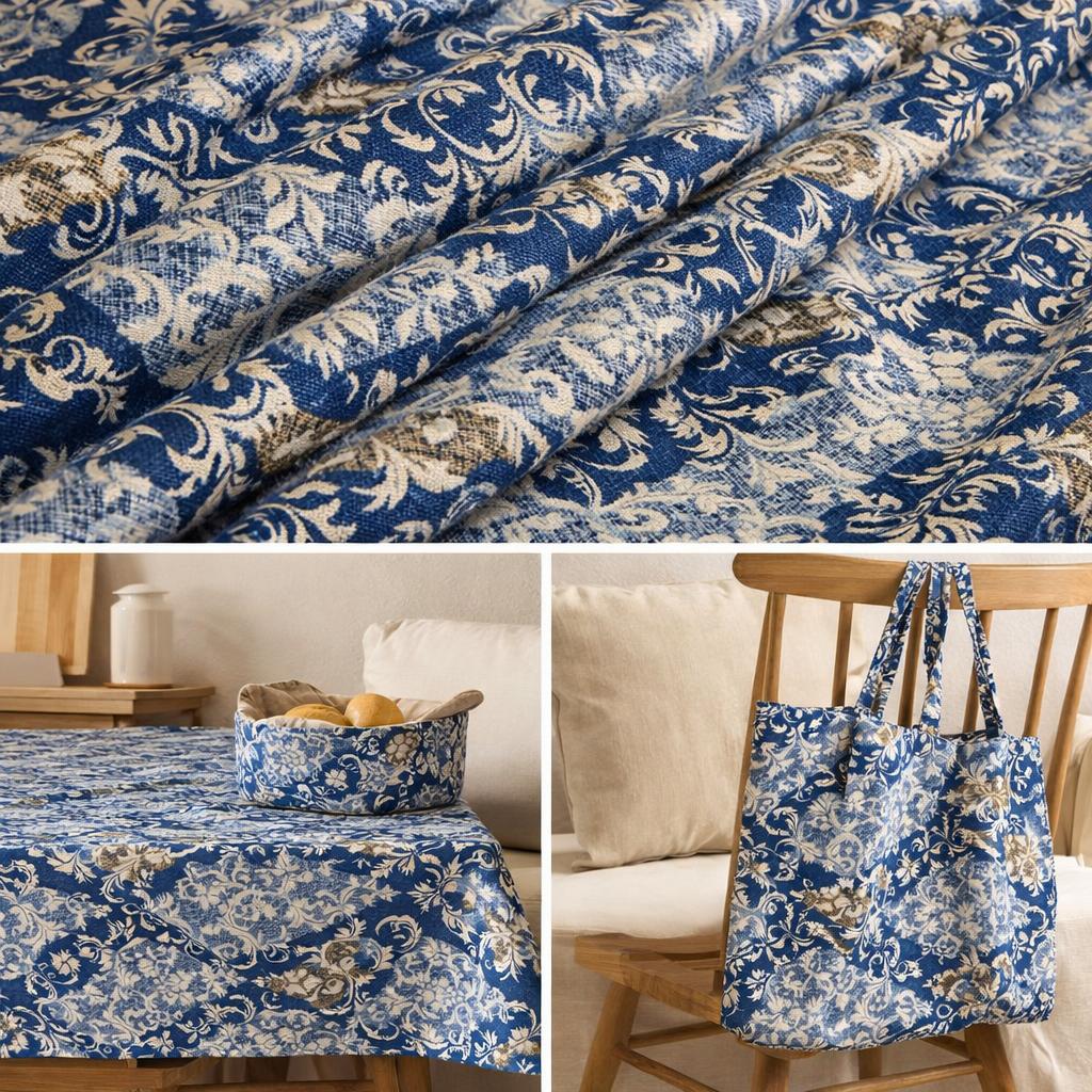 Tela lona estampada 2.1 m ancho