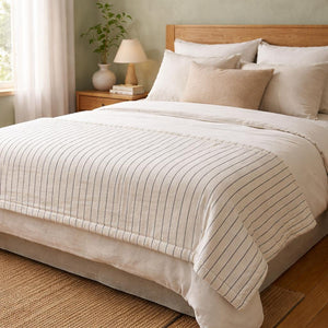 Piecera de lino 100% para cama
