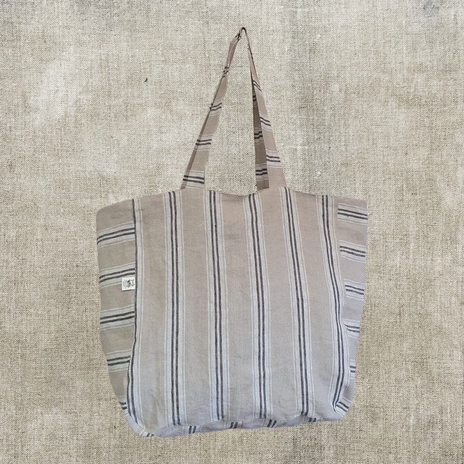 Bolso playero 100% lino