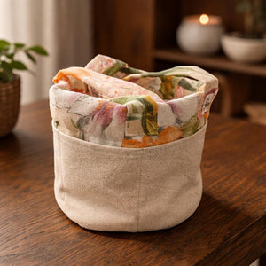 Bolso de tela con asas 30x25 cm