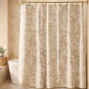 Cortina de baño de lona española 1.80 x 1.80 m