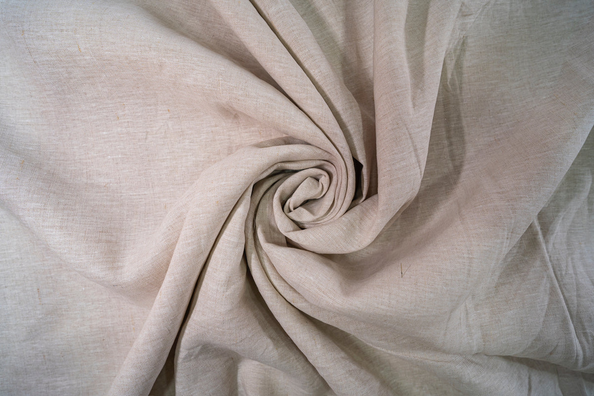 Tela 100% Lino Color Natural - Ancho 2.8m
