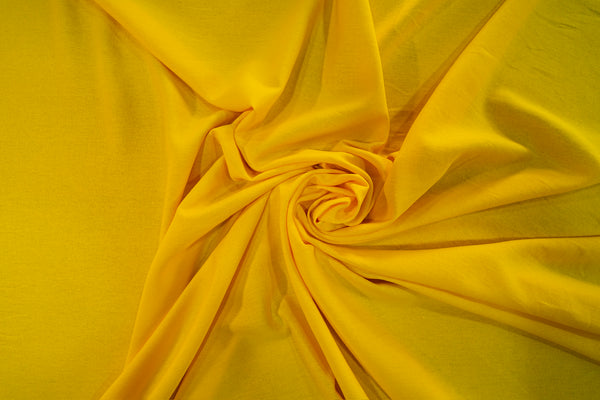Tela Lino Rayón Color Amarillo - Ancho 1.4m