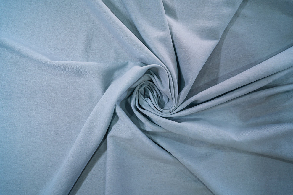 Tela Lino Rayón Color Celeste - Ancho 1.4m – Stoffe