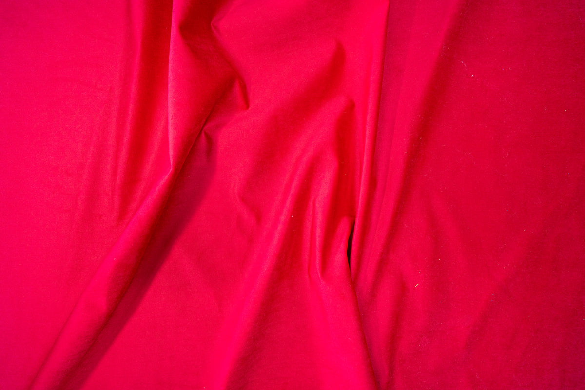 Tela Felpa Repelente Color Burgundy - Ancho 1.4m
