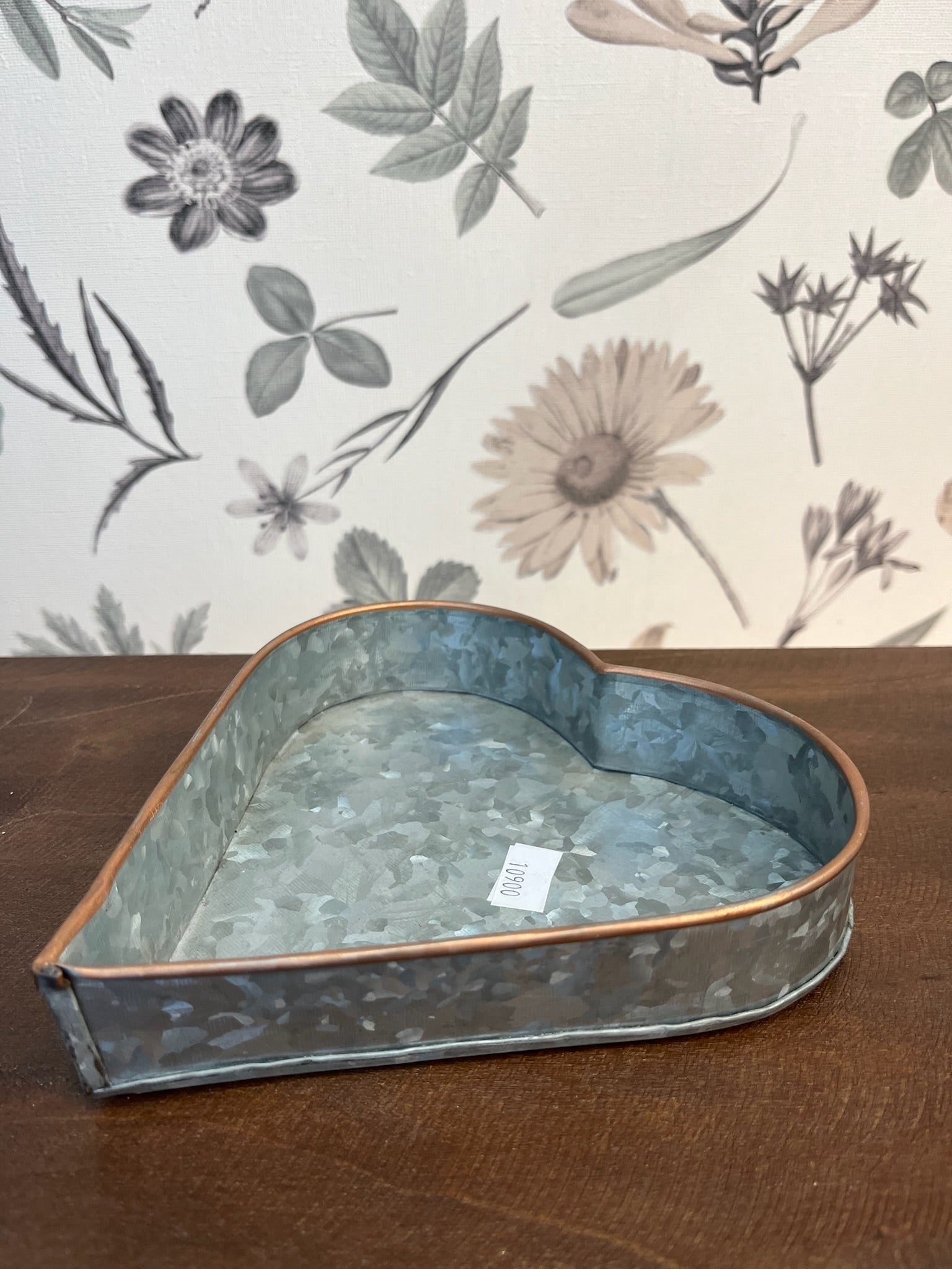 Molde Corazón Metálico Gris