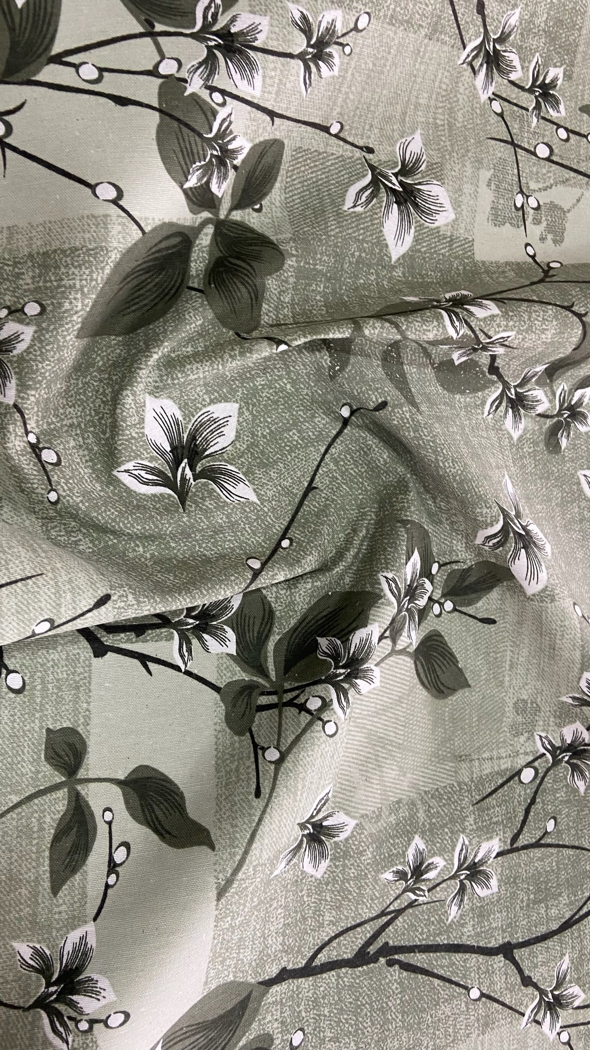 Tela Lona Ikea Floral Antimanchas | Confección de Manteles 30% Dcto.