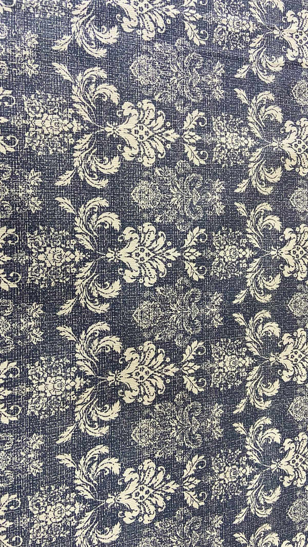 Mantel a Medida | Lona Ikea Barroco Azul Profundo (30% OFF)