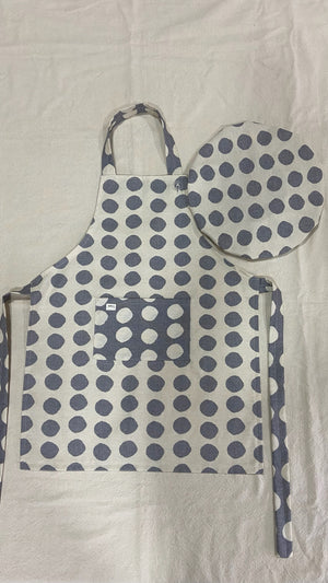 Delantal infantil + gorro de cocina