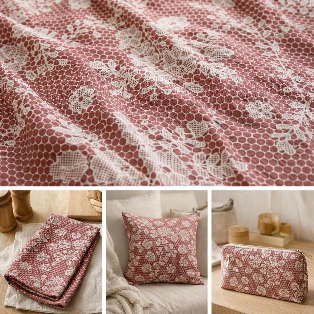 Tela lona estampado flores 2.1 m ancho