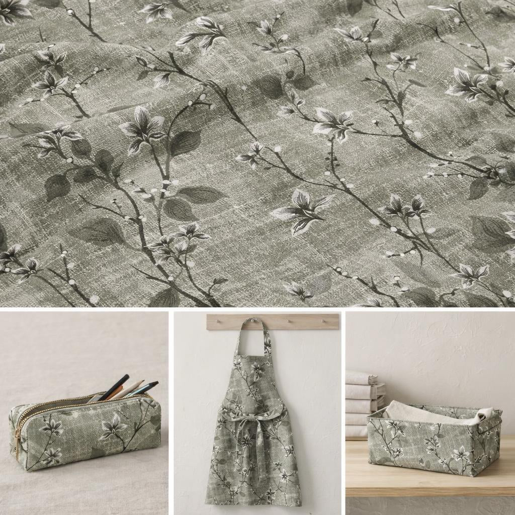Lona Ikea 2.1 m ancho estampado floral