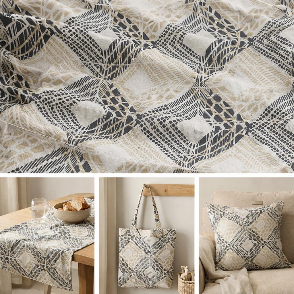 Lona estampada 2.10 m ancho